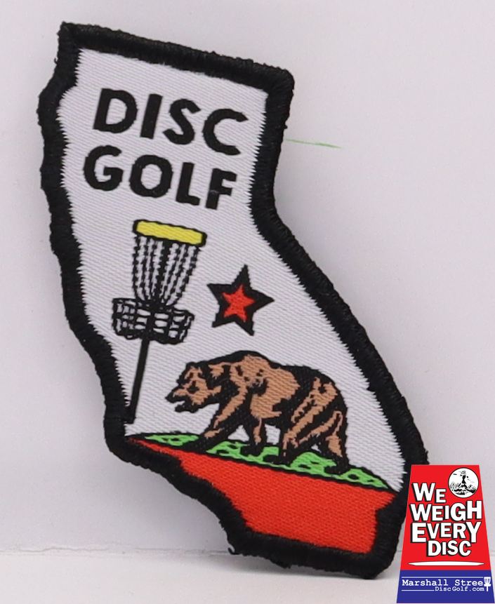 California Disc Golf Patch • Marshall Street Disc Golf